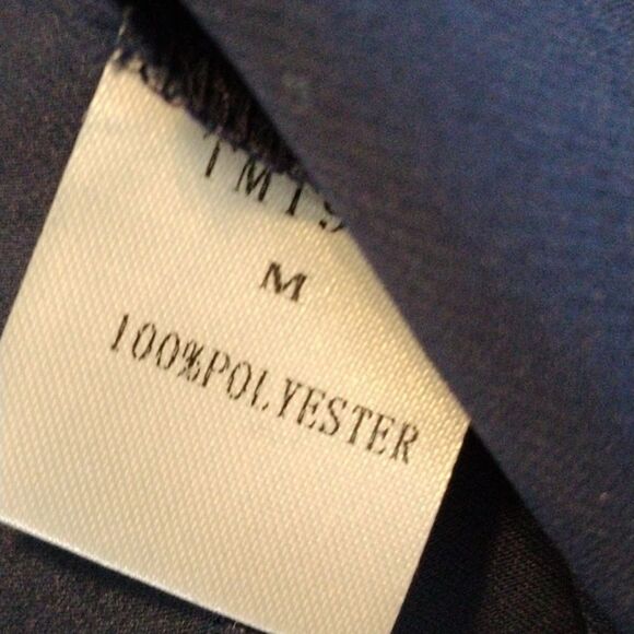 Theme Navy Blue Ruffly Dress - Picture 11 of 12